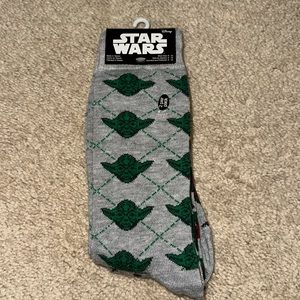 Star Wars 2 Pack Yoda and Boba Fett Argyle Dress Socks